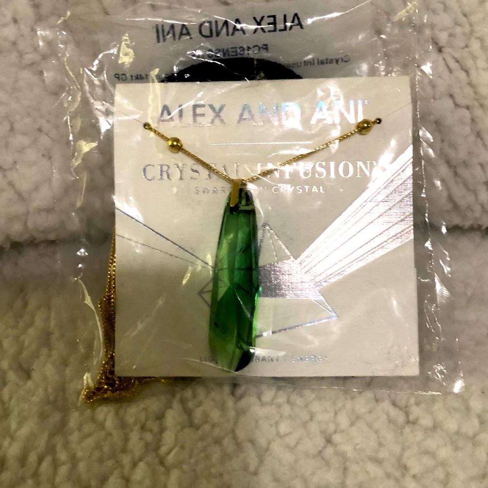 Alex and Ani Crystal Infusion Pendant Necklace